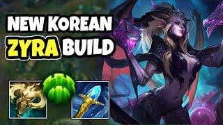 Challenger Support Trys New KOREAN Tank Zyra Build  1315  League of Legends [upl. by Desdee]