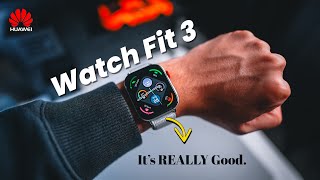 HUAWEI Watch Fit 3 I Did NOT Expect This Amazing Value Ultra Smooth AndroidiOS Support 🔥 [upl. by Eppes]