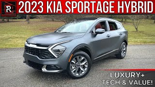 The 2023 Kia Sportage SX Prestige Hybrid Is A Distinctive Electrified Family SUV [upl. by Ailb]