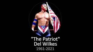 WWE “The Patriot” Del Wilkes Tribute 19612021 [upl. by Ydnerb]