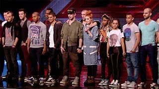 Groups Reveal  The X Factor UK 2012 [upl. by Yalahs]