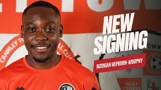 NEW SIGNING  Rushian HepburnMurphy [upl. by Raybin887]