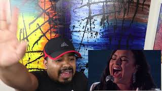 Demi Lovato  Anyone Grammys 2020  NathanH Reaction [upl. by Lizzy]