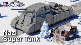 Nazi Super Tank  P1000 Ratte   Largest Tank EVER [upl. by Nyved500]