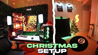 Transforming My 12000 Gaming Setup For Christmas [upl. by Yenterb]