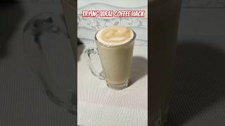 Viral coffee hack  Cold coffee recipe  coffee bnany ka tariqa [upl. by Atal]