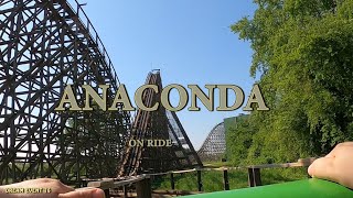 Anaconda on ride Walygator grand est  57 [upl. by Hanyaz]