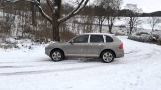 Porsche Cayenne 45L V8 drifts [upl. by Einnor]