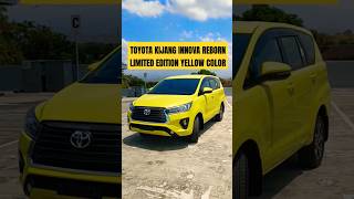 Toyota Kijang Innova Reborn Terbaru Limited Edition Yellow Color innovareborn innovadiesel music [upl. by Aneryc732]