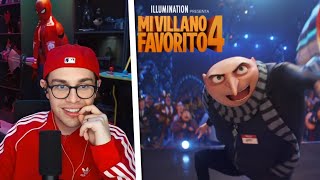 JUANSGUARNIZO REACCIONA A MI VILLANO FAVORITO 4  TRAILER OFICIAL [upl. by Juan]