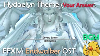 FFXIV OST  Hydaelyn Theme Your Answer [upl. by Ardyth]