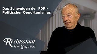 Das Schweigen der FDP  Politischer Opportunismus [upl. by Hollingsworth]