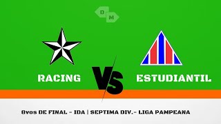 LPF  Inferiores  8vos ida 7ma div Racing 3 vs 1 Estudiantil [upl. by Pan383]