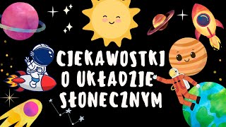 Układ Słoneczny  Ciekawostki dla Dzieci 🌞🌑🌎 planety [upl. by Llaccm]