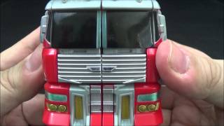 Reprolabels Set for Combiner Wars Optimus Prime Mini Review  Awesome Reviews 95 [upl. by Arretak]