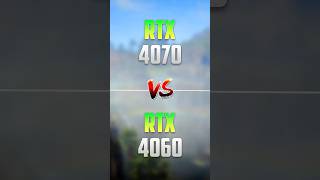 RTX 4060 vs RTX 4070 [upl. by Atinas]