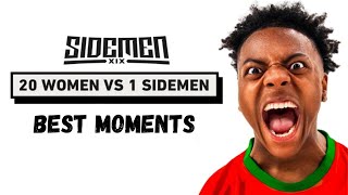 20 WOMEN VS 1 SIDEMEN SPEED EDITION  BEST MOMENTS [upl. by Bruning]