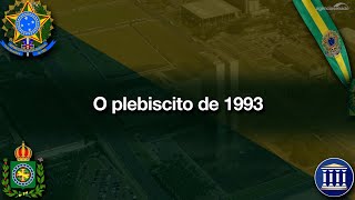 O plebiscito de 1993 [upl. by Moyer]