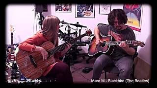 Mara M  Blackbird  The Beatles lectii de chitara  musicworkshopro [upl. by Almita]