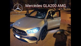 تجربة قيادة ليلية رياضية لمرسيدس Mercedes GLA200 AMG تناغم رائع بين المحرك و الفتيس على السبورت [upl. by Ener639]