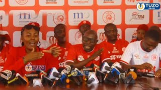 KISUGU amp AGGY SIMBA Wawaka Mbele Ya AHMED ALLY  Unasusa Unmsusia Nani SIMBA Yako Tumkande ASEC [upl. by Ateloiv]