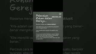 PELECEHAN ROHANI DIDALAM GEREJA [upl. by Ynatil511]