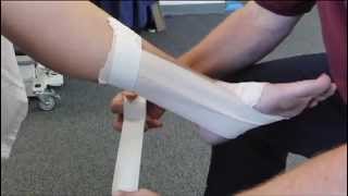 Using elastic tape to support supination [upl. by Benzel342]