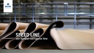 The SPEED Line  BHS Corrugated [upl. by Kcyrred]