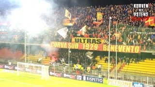 Benevento Calcio 00 Vicenza Calcio 21042017  Tifo [upl. by Field]