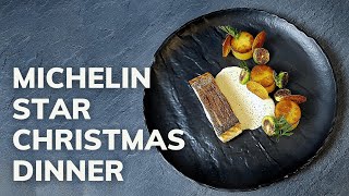 Michelin star CHRISTMAS SALMON recipe  Fine Dining At Home [upl. by Silliw338]