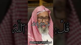 لا اله الا الله  الشيخصالحالفوزان حفظه الله [upl. by Ashla]