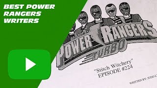 Top Ten 105 Best Power Rangers Writers [upl. by Durstin]