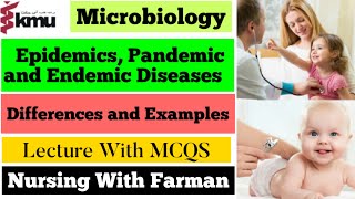 EpidemicEndemic and Pandemic Disease Differentation and Examples [upl. by Noivad]