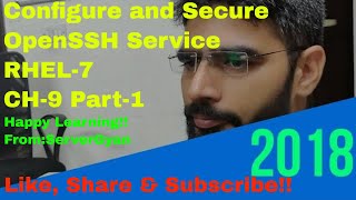 Configuring and Securing OpenSSH Service Part 1 From ServerGyan [upl. by Eiwoh]