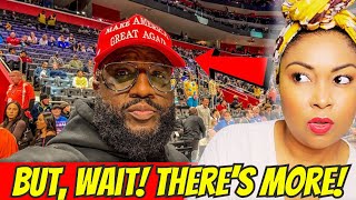 Black woman calls MAGA supporter SELLOUT at PISTONS game [upl. by Akirehc]