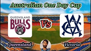 Queensland v Victoria  Match 10  The Marsh Cup [upl. by Aneram413]