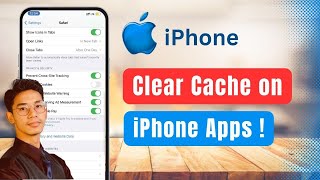 How to Clear Cache on iPhone Apps [upl. by Cilo]