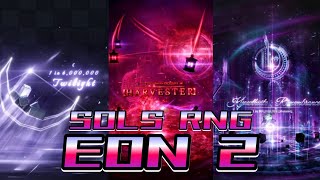 SOLS RNG EON 2 AURAS  All Whitelisted auras in Sols rng update Eon2 Halloween update [upl. by Noguchi]