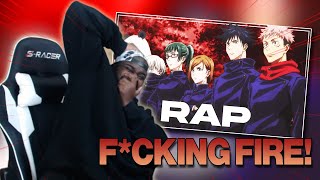 JUJUTSU KAISEN TOKYO STUDENTS CYPHER  quotSorcery Fightquot  Breeton Boi amp More  Reaction [upl. by Airun]