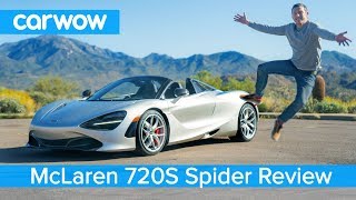 McLaren 720S Spider 2020 review  see why its the ULTIMATE convertible supercar [upl. by Acissej429]