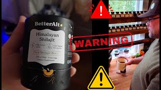 Better Alt Pure Himalayan Shilajit Review [upl. by Annocahs]