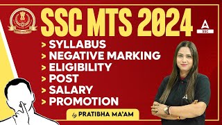 SSC MTS 2024  SSC MTS Syllabus Exam Pattern Eligibility Salary Promotion  SSC MTS Kya Hota Hai [upl. by Klingel136]