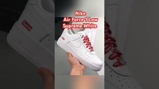 Nike Air Force 1 Low Supreme White CU9225100 [upl. by Mcquade]