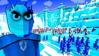 TABS Game Of Thrones Night King vs Jon Snow Battle of the Wall  Totally Accurate Battle Simulator [upl. by Etnud506]