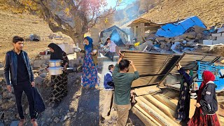 🧑🏻‍🎓Amir and Family Build a Door for Their Rustic Backyard as Hasan Heads to University🏡🚪 [upl. by Ikcin]