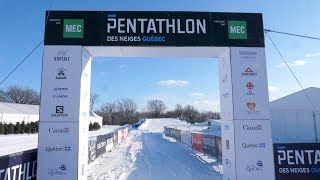 16e Pentathlon des neiges  déjà un record [upl. by Kristi]