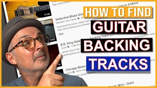 How to Find Backing Tracks for Guitar [upl. by Esyahc173]