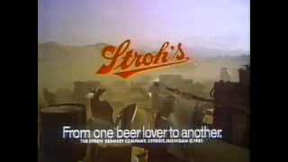 Strohs Beer 1981 Flight Of The Phoenix Commercial [upl. by Caspar]