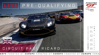 LIVE  PreQualifying  Circuit Paul Ricard  2024 Fanatec GT Europe English [upl. by Alemac]