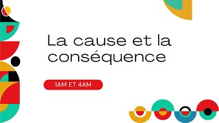 La cause et la conséquence 1am 4am السبب و النتيجة للسنة الاولى و الرابعة متوسط [upl. by Vinaya161]